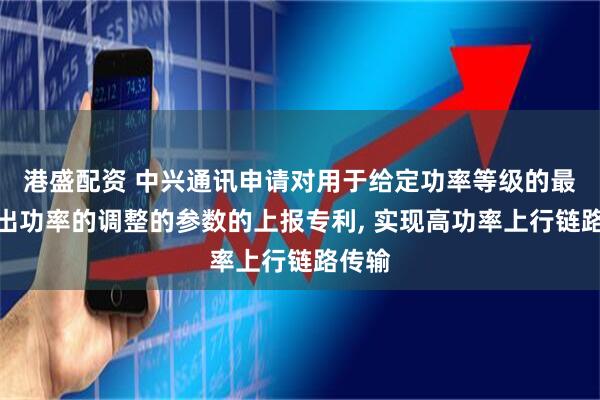 港盛配资 中兴通讯申请对用于给定功率等级的最大输出功率的调整的参数的上报专利, 实现高功率上行链路传输