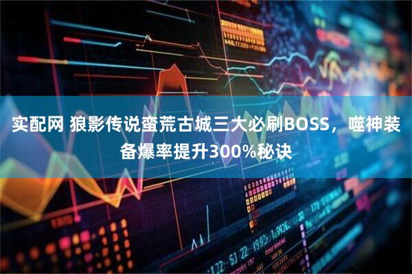 实配网 狼影传说蛮荒古城三大必刷BOSS，噬神装备爆率提升300%秘诀
